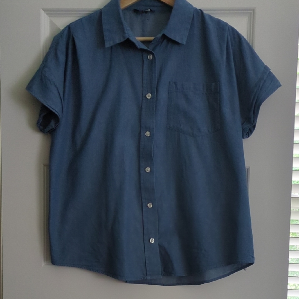 Kal Rieman Tailored Chambray Shirt